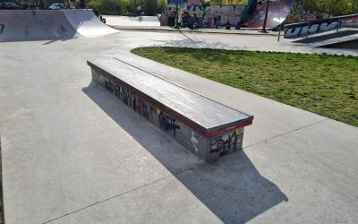 Der rote Skatepark