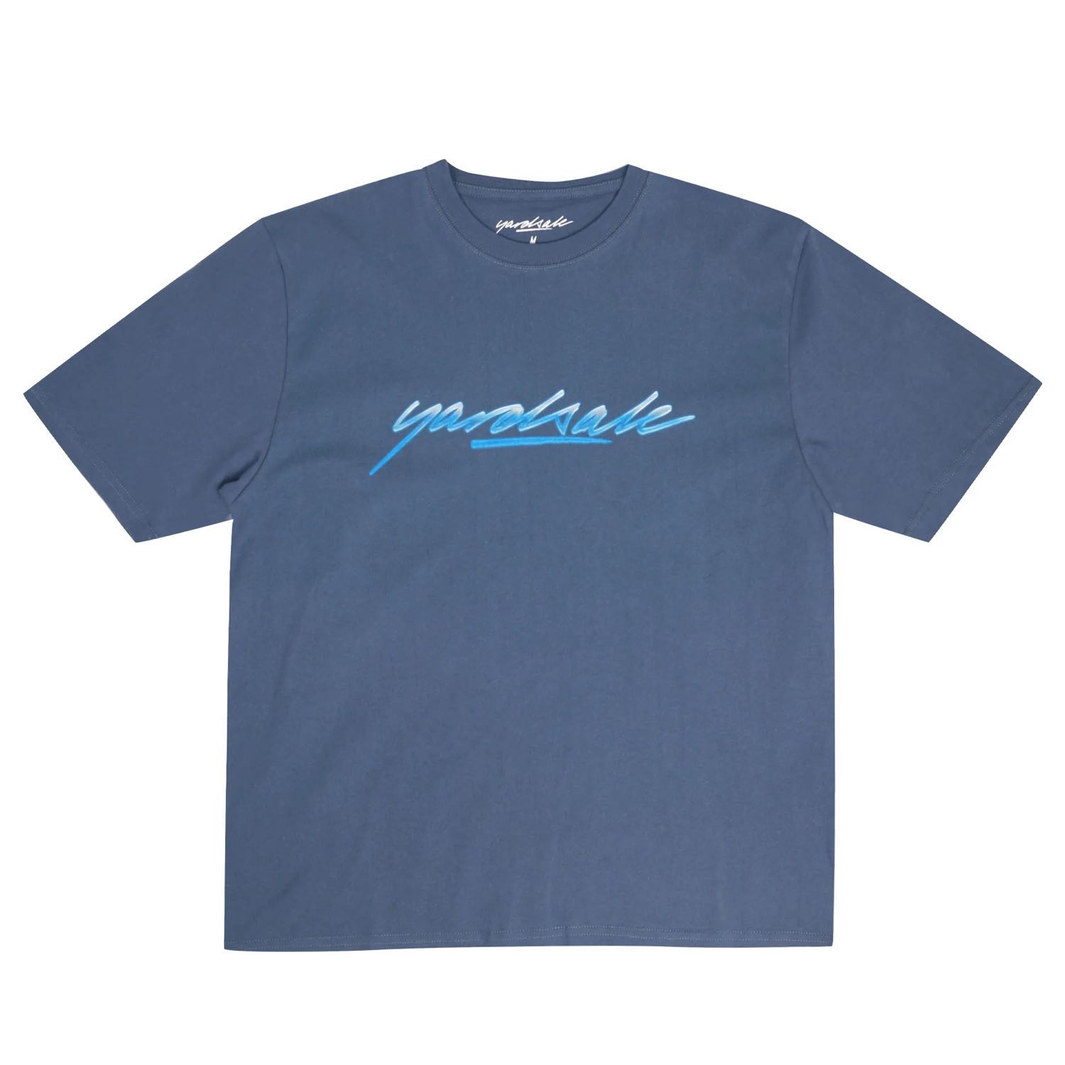 Yardsale Washed Script T-Shirt - blue Yardsale Washed Script T-Shirt - blue XL
