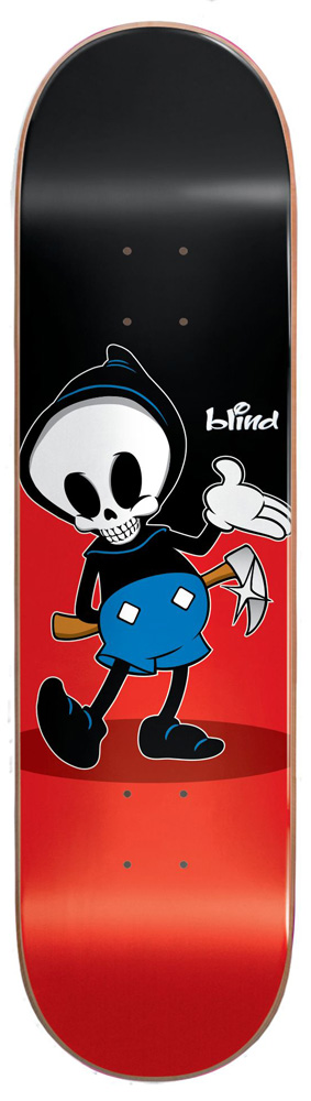 Blind - Team Reaper Doll RHM Red スケートボード Reaper Doll RHM Skateboard Deck Red 8.0