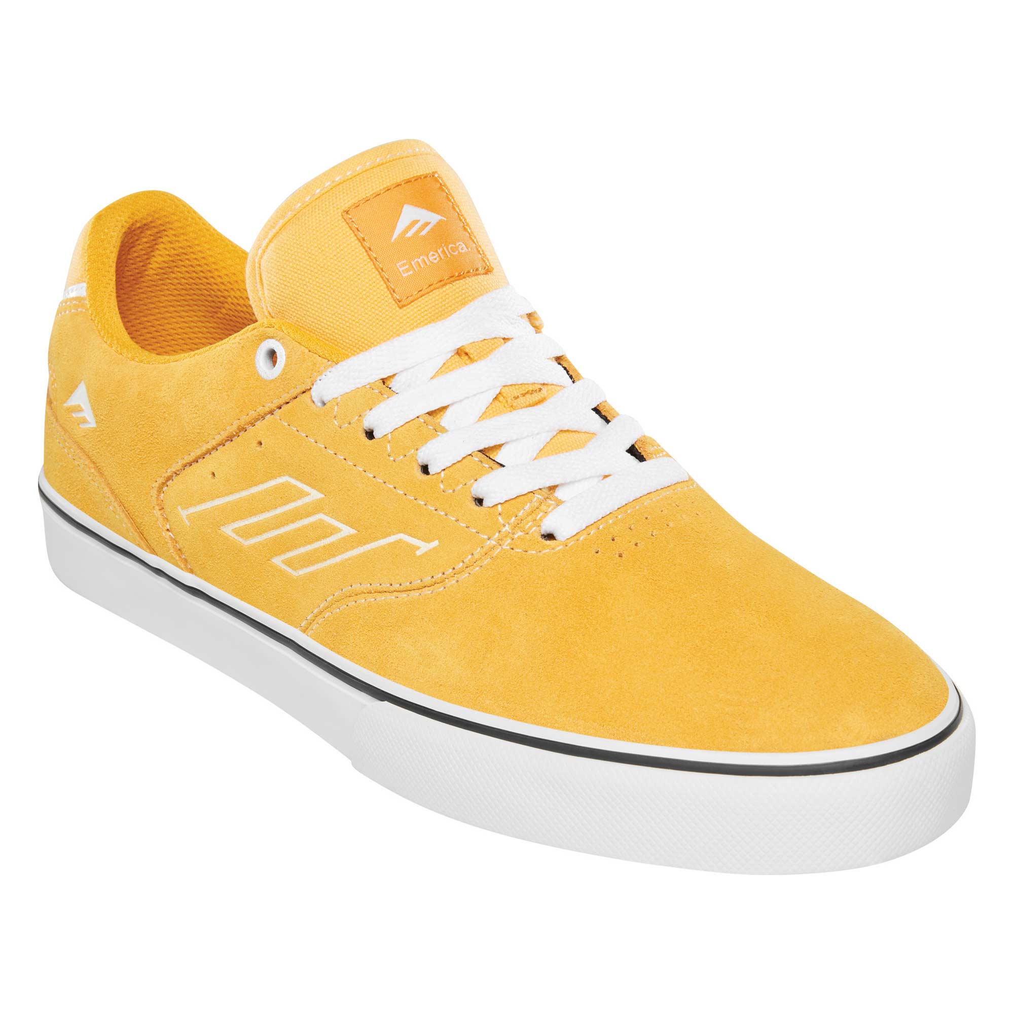 EMERICA Shoe THE LOW VULC yel/whi, yellow/white 9½