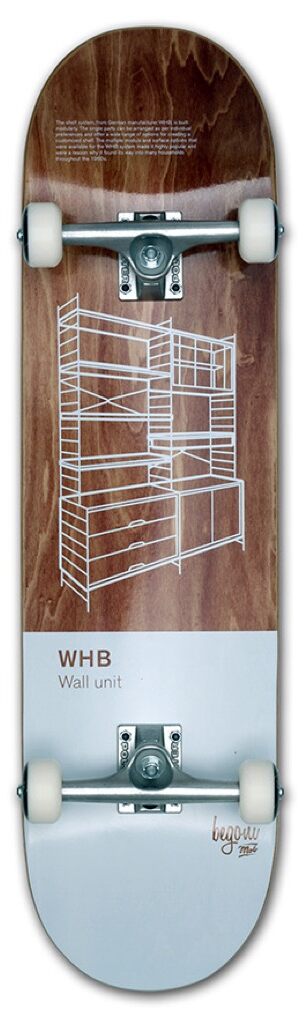 MOB Skateboards Begoni Wall Unit complete board - 8.5