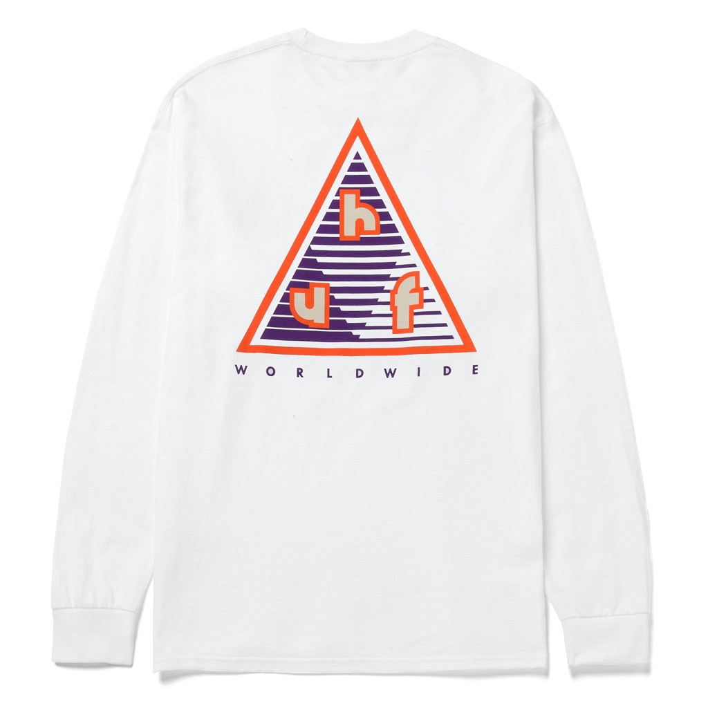 HUF High Adventure Longsleeve - white M