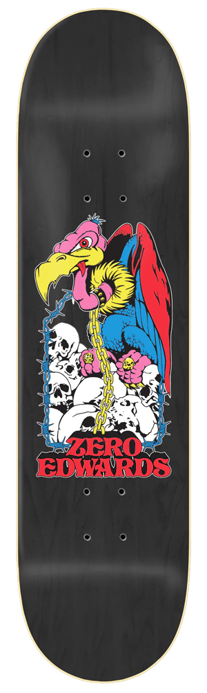 Zero Skateboard Deck Edwards Vulture 8,50