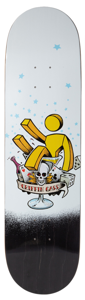 Girl Skateboard Deck Gass Mans Ruin 8.25