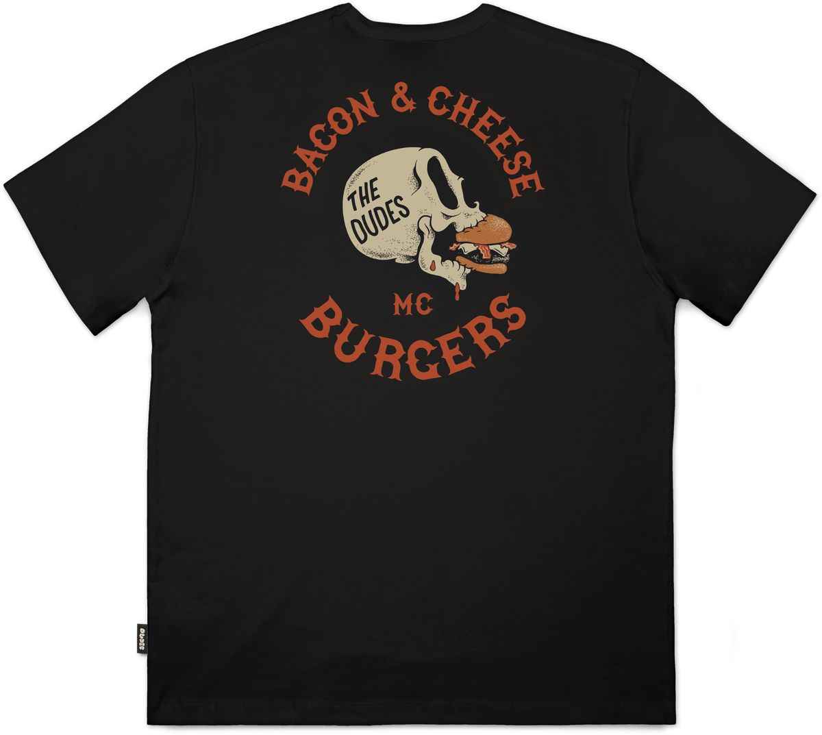 The Dudes Bacon & Cheese Classic T-Shirt - black The Dudes Bacon & Cheese Classic T-Shirt - black XXXL