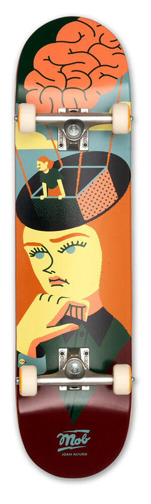 MOB Skateboards Brains complete board - 8.0 MOB Skateboards Brains complete board - 8.0