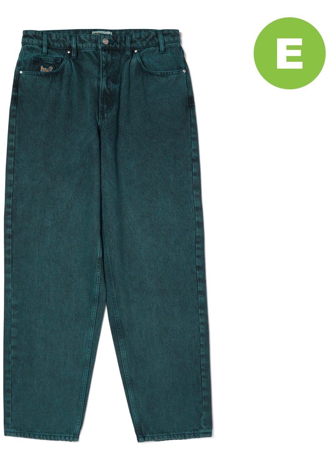 pt00310-segrn-1 HUF Cromer Washed Pant - sea green