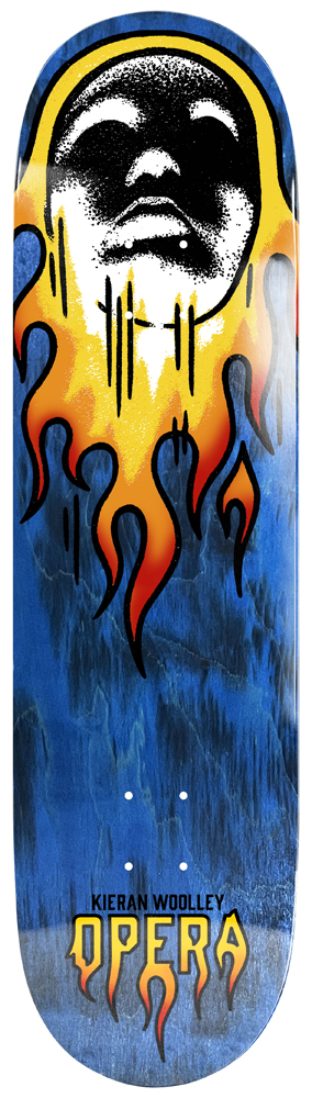 Opera Skateboard Deck Woolley Flame 8,00