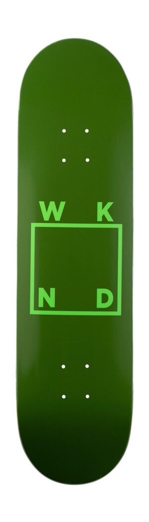 WKND Army Green Logo Deck - 8.5TH