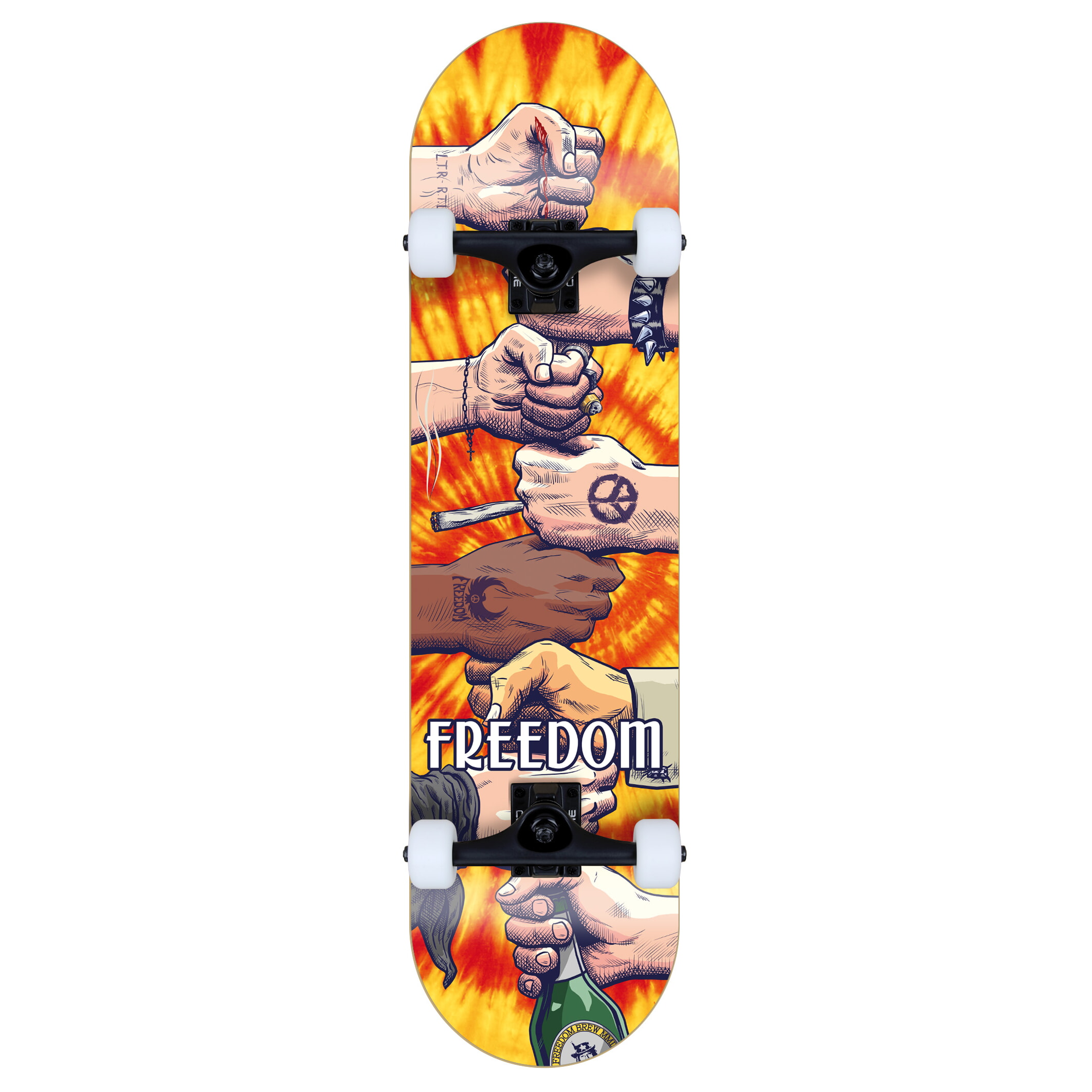 Freedom komplett Skateboard Teamwork