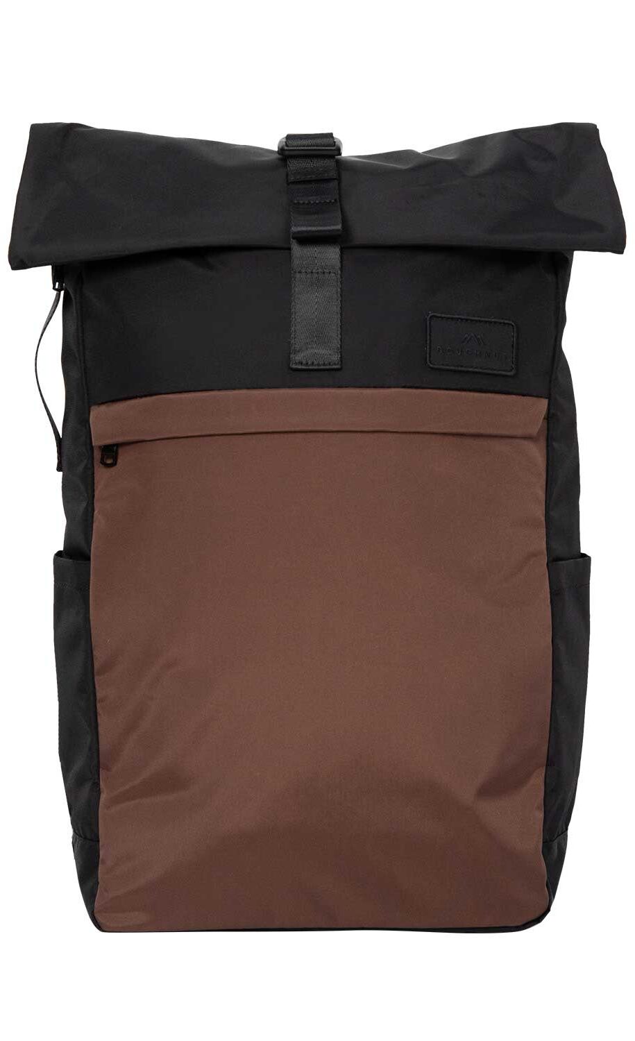 Doughnut Jetpack Go Wild Series Rolltop Rucksack - black x brown Doughnut Jetpack Go Wild Series Rolltop Rucksack - black x brown