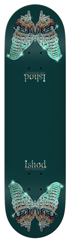 Real Skateboard Deck Wair Mariposa Chrome Redux TT 8,50 Real Skateboard Deck Wair Mariposa Chrome Redux TT 8,50