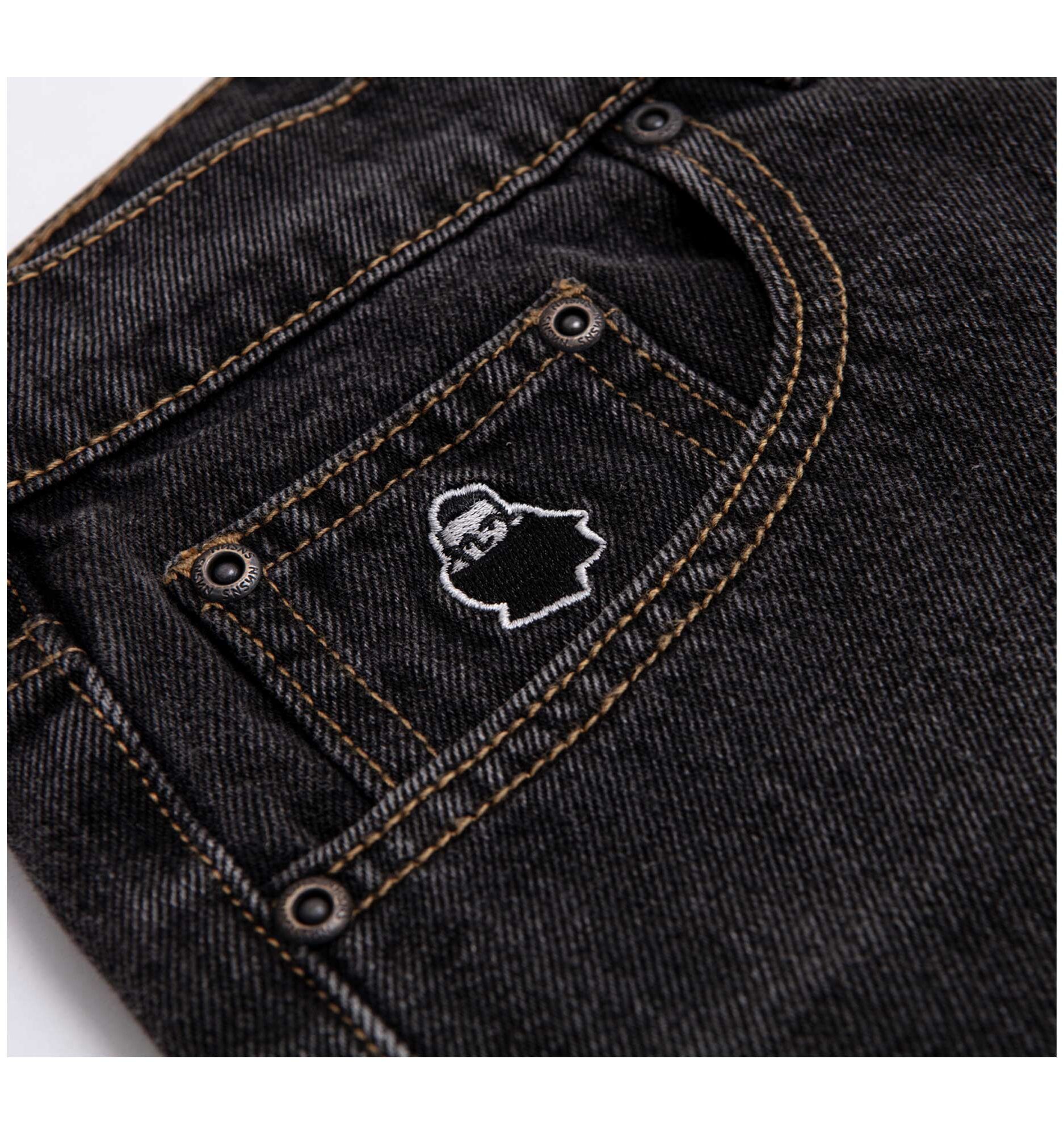 NNSNS Pant NESSIE washed black NNSNS Pant NESSIE, washed black 33/32