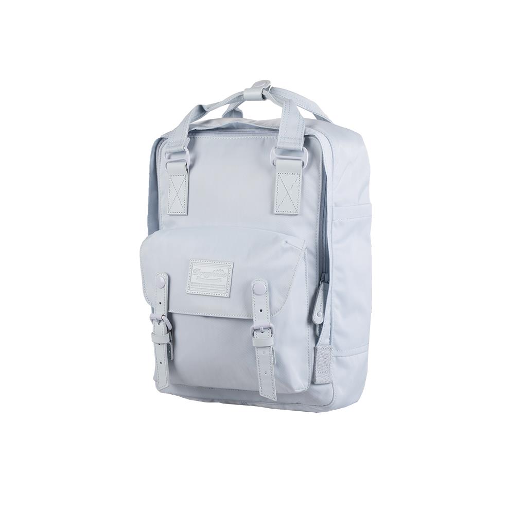 Doughnut Macaroon Pastel Series Rucksack - blue lotus
