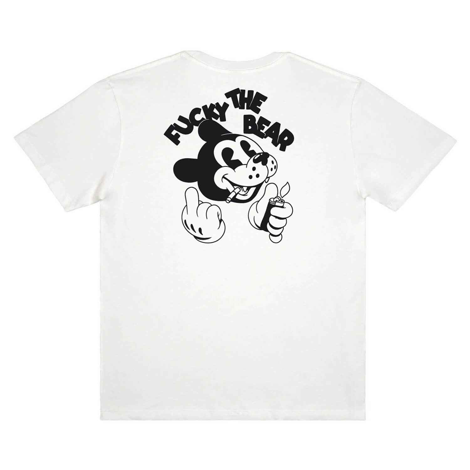 The Dudes Fucky Classic T-Shirt - off white S