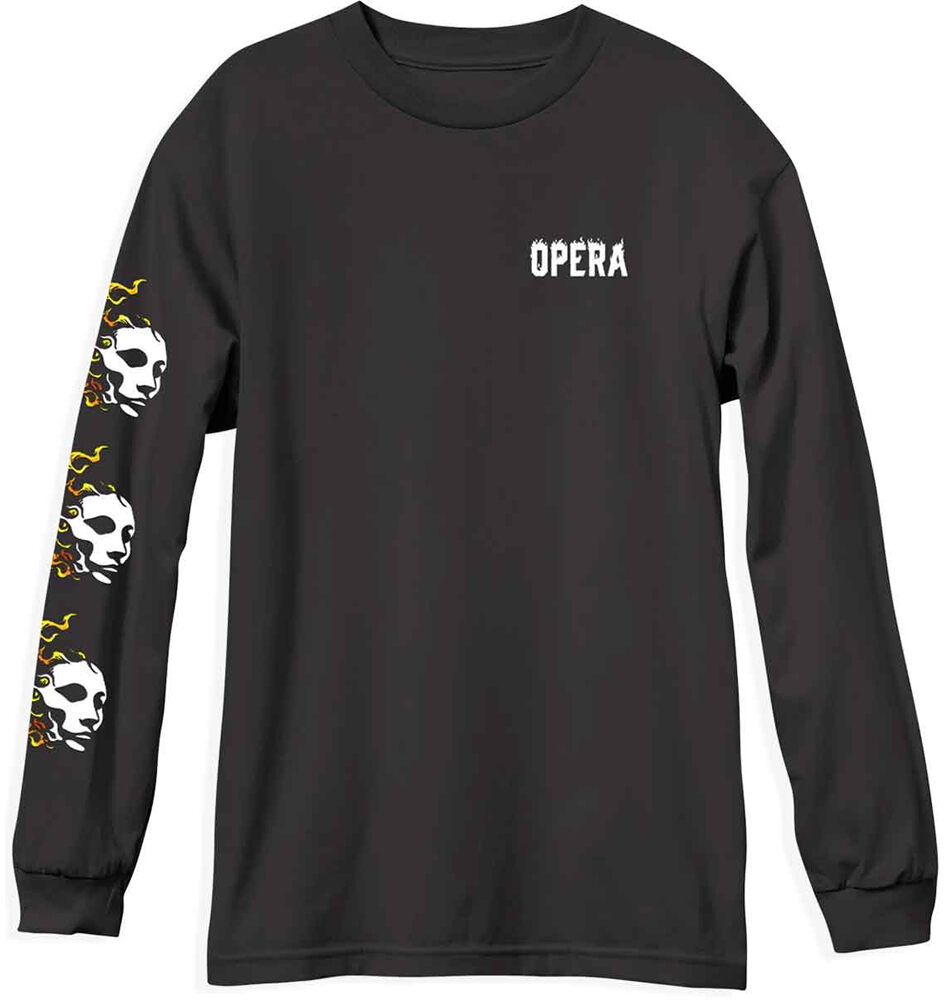 10854001-1 Langarm T-Shirt Opera Fire Mask