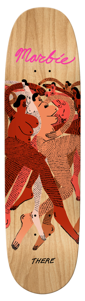 There Skateboard Deck Marbie Around 8,50 There Skateboard Deck Marbie Around 8,50
