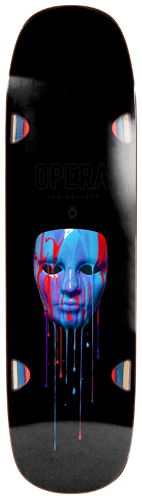 Opera Skateboard Deck Symmetrical Pop Slick 8,25