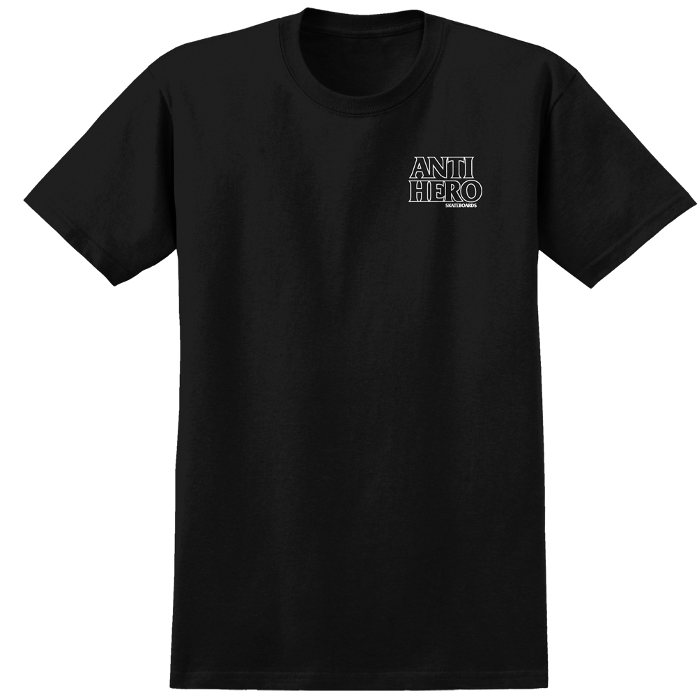 28850129-1 T-Shirt Anti Hero Lil Black Hero Outline