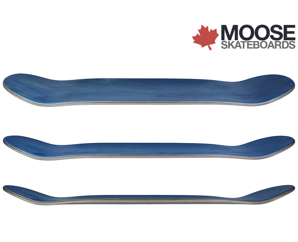 Moose Blank Skateboard Deck Low Moose Blank Skateboard Deck Low