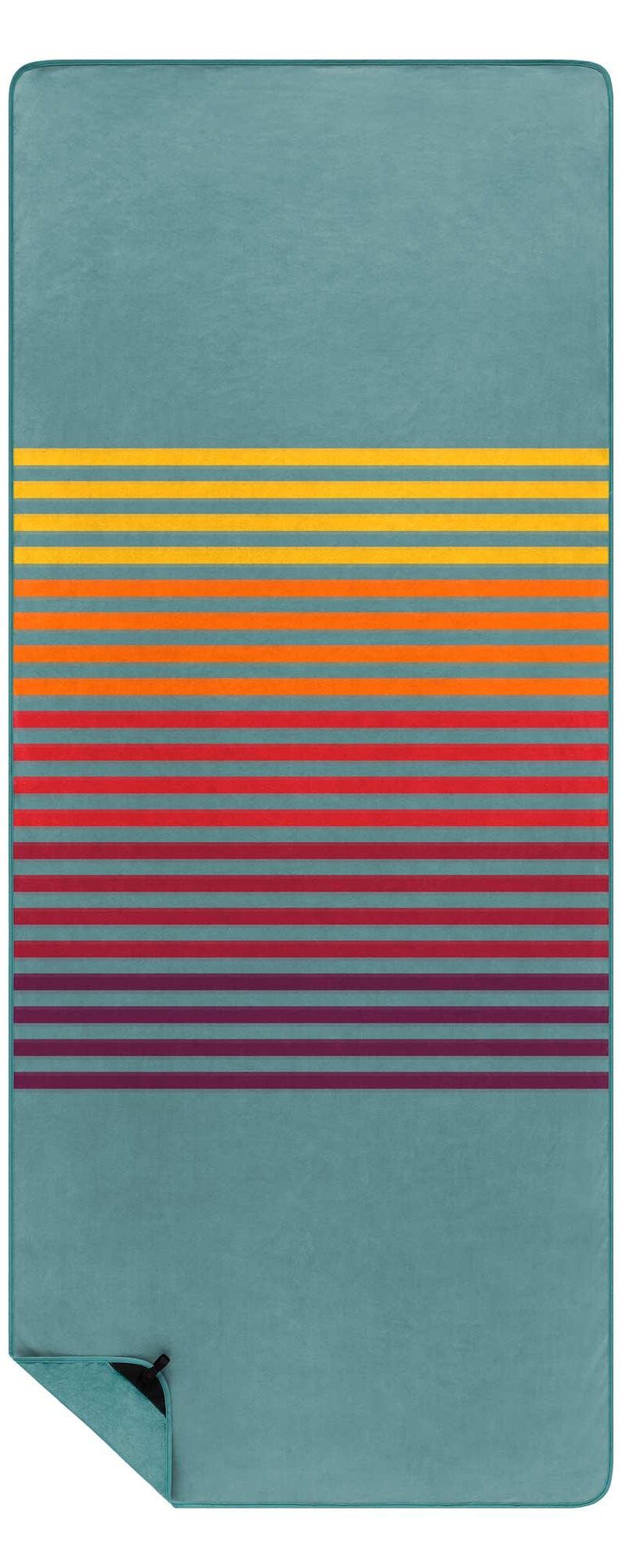 RUMPL Towel EVERYWHERE SHAMMY PRINTED, glacier rays RUMPL Towel EVERYWHERE SHAMMY PRINTED, glacier rays