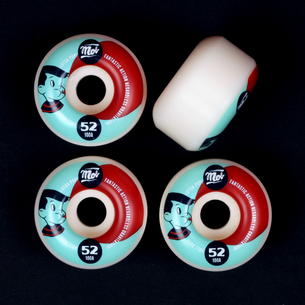 MOB Skateboards Pop Wheels - 52mm MOB Skateboards Pop Wheels - 52mm