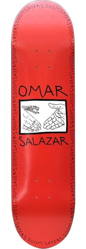 Doomsayers Omar Snake Shake Skateboard Deck 8.25 Doomsayers Omar Snake Shake Skateboard Deck 8.25