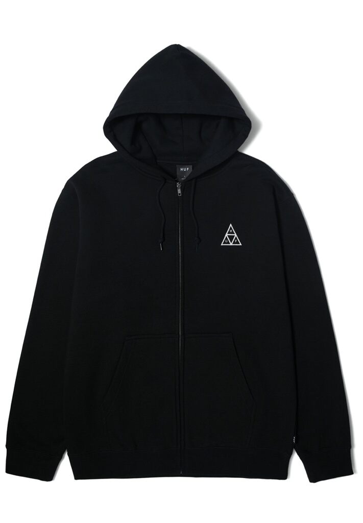 HUF Huf Set TT Hoodie - black S HUF Huf Set TT Hoodie - black XXL