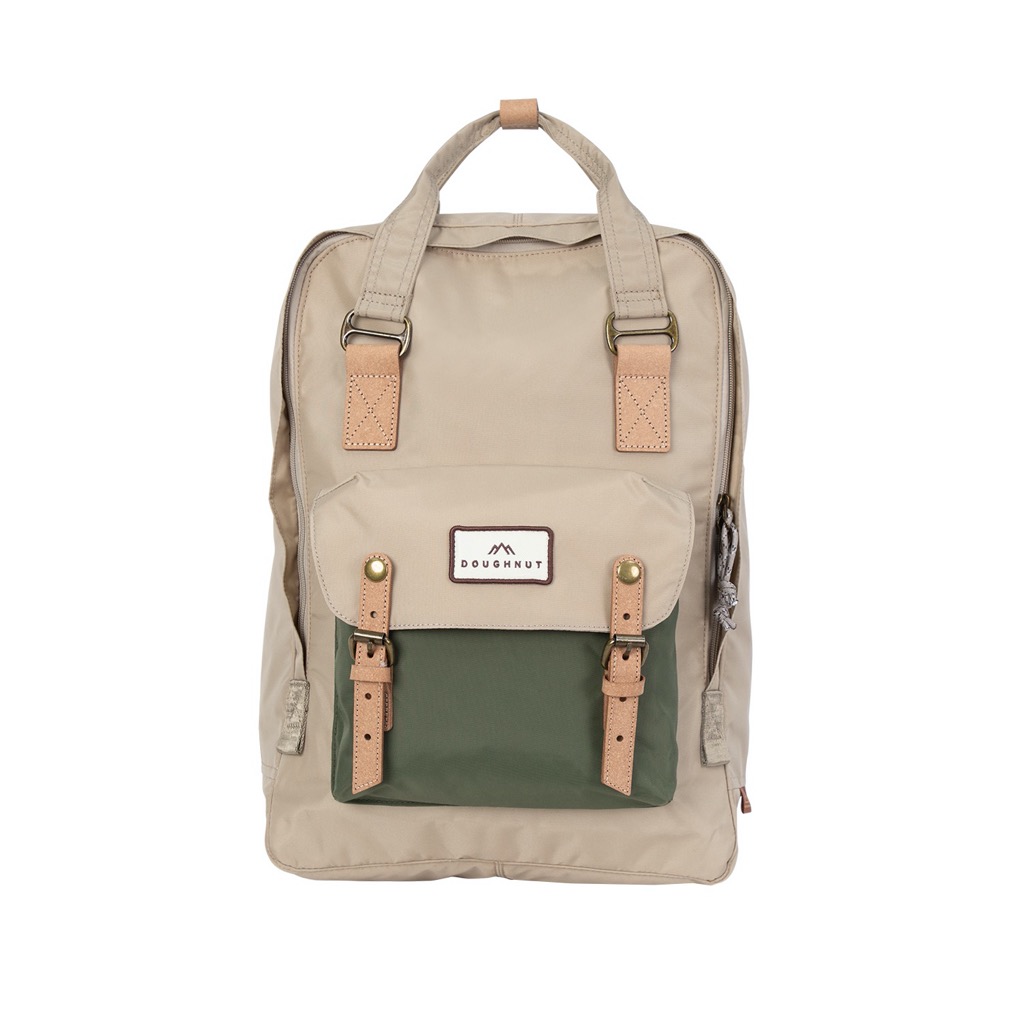 Doughnut Macaroon Large Jungle Backpack - beige