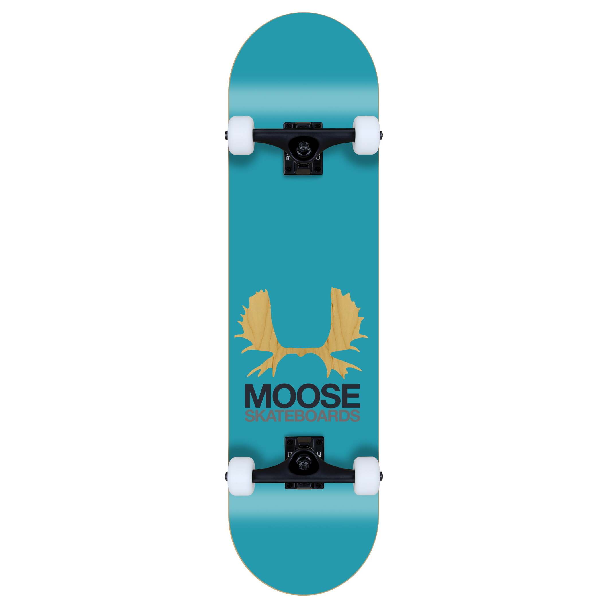 Moose complete Skateboard Antlers blue 8.37