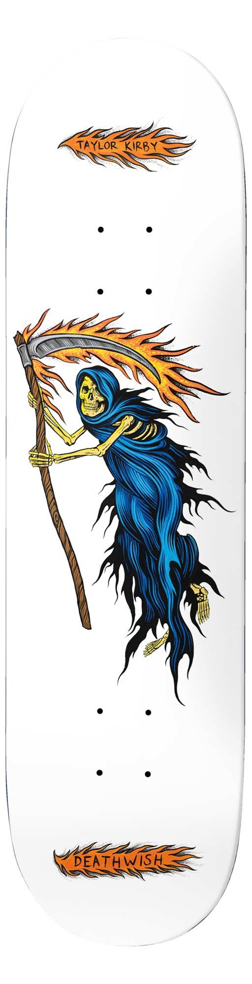 DEATHWISH Deck PASSING THROGH TK 8.125 DEATHWISH Deck PASSING THROGH TK 8.125