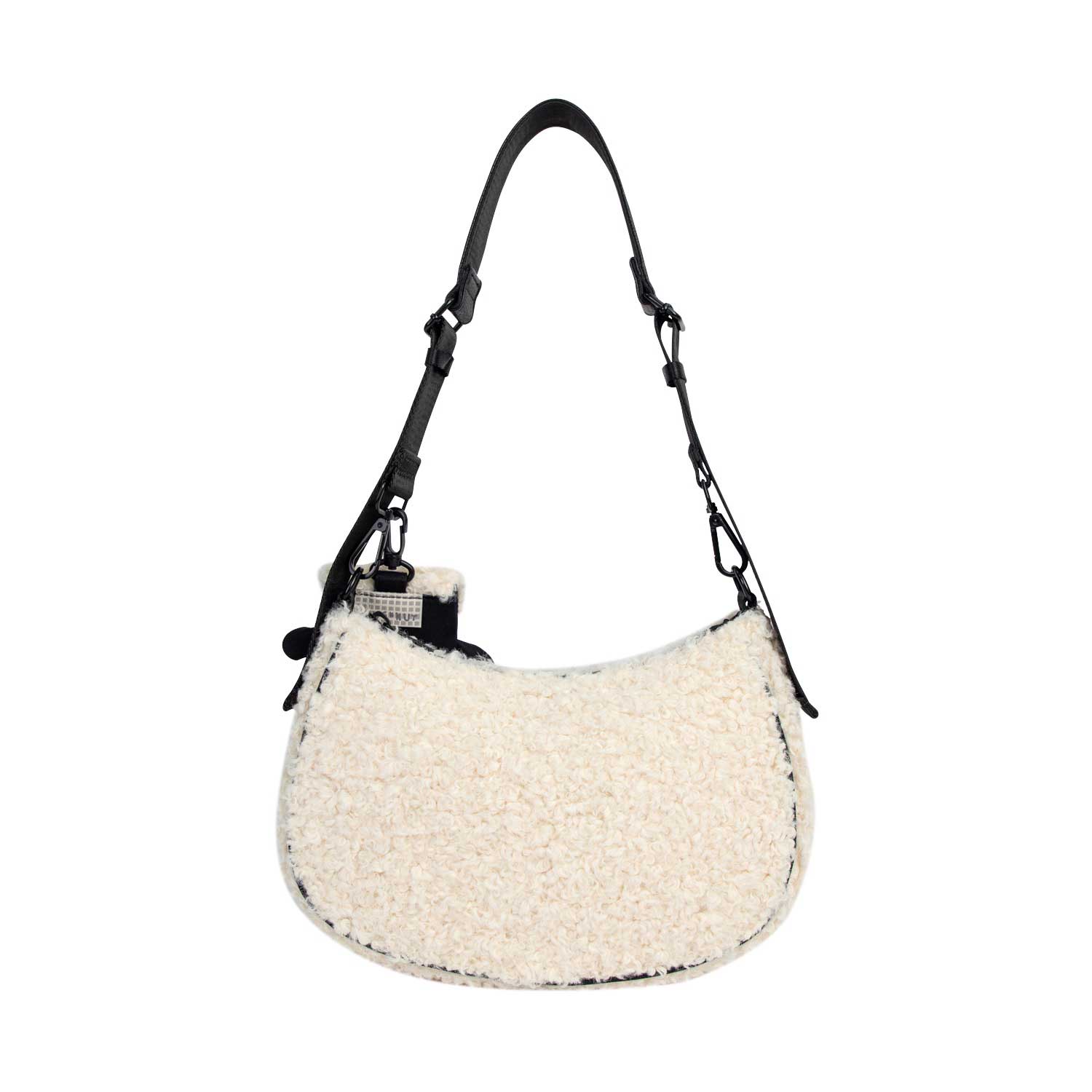 Doughnut High Priestess Fairies & Friends Series Crossbody Bag - white x black