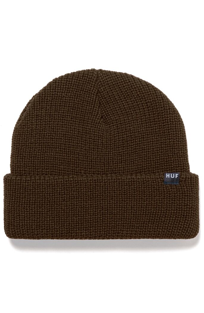 HUF Set Usual Beanie - mud HUF Set Usual Beanie - mud