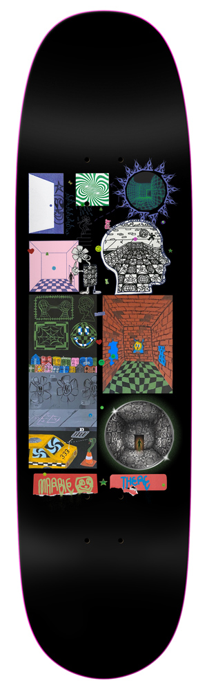 There Skateboard Deck Marbie RGB Overload 8,50 There Skateboard Deck Marbie RGB Overload 8,50