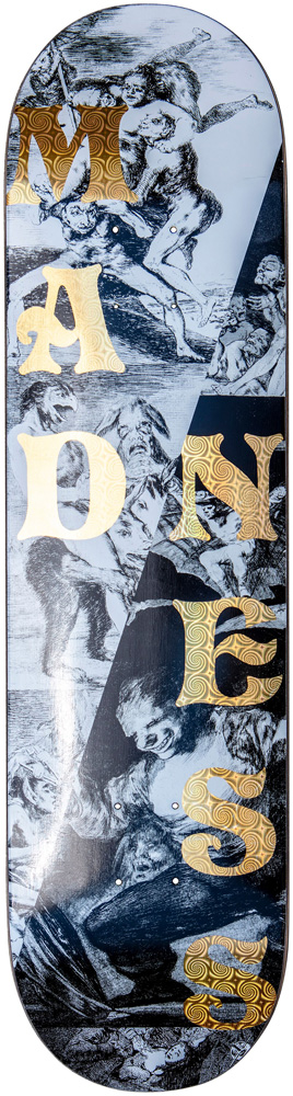 Madness Skateboard Deck Split Overlap 8,00 R7 Holog./Swirl Madness Skateboard Deck Split Overlap 8,00 R7 Holog./Swirl