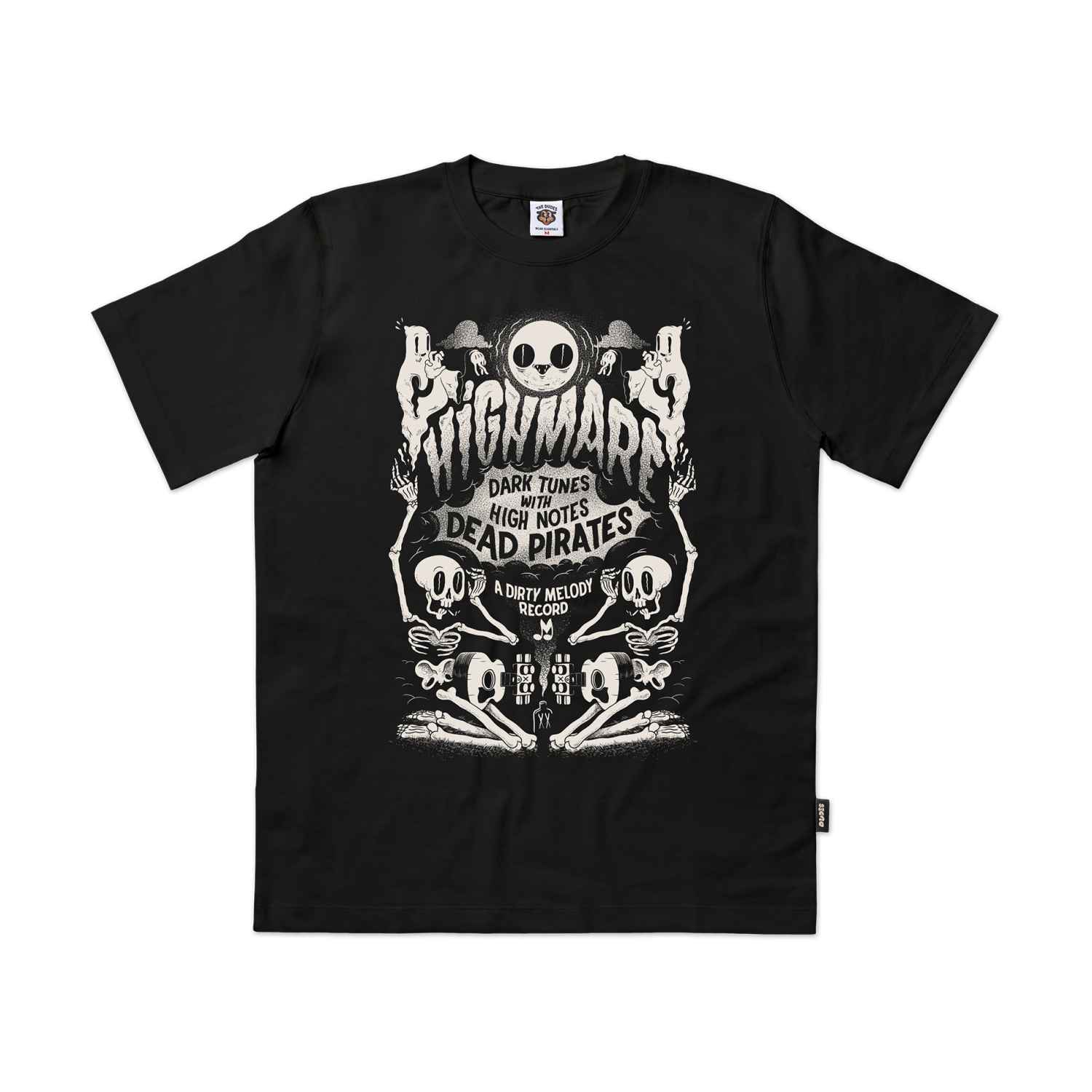 The Dudes Highmare T-Shirt - black The Dudes Highmare T-Shirt - black XL