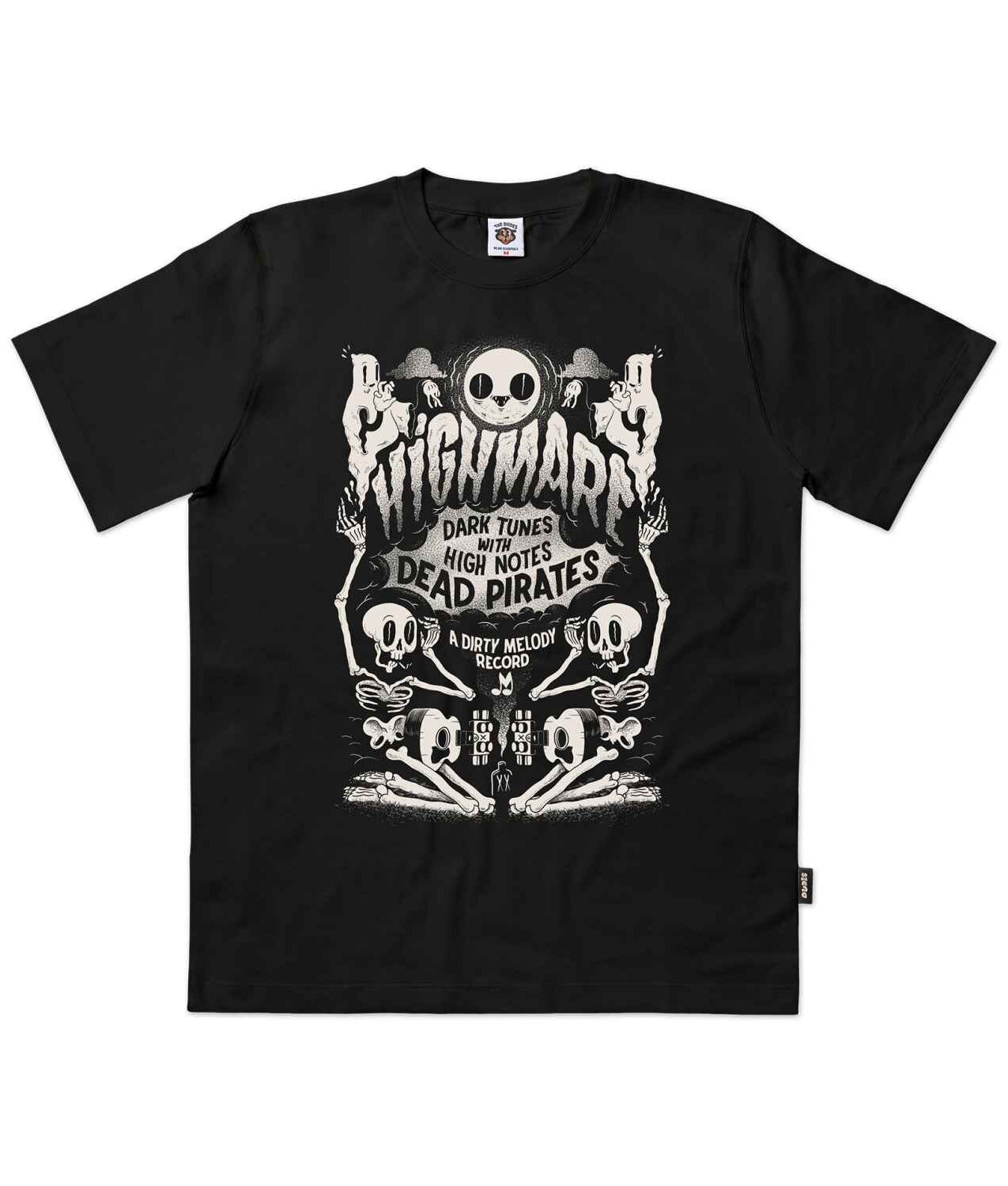 The Dudes Highmare T-Shirt - black The Dudes Highmare T-Shirt - black XXXL