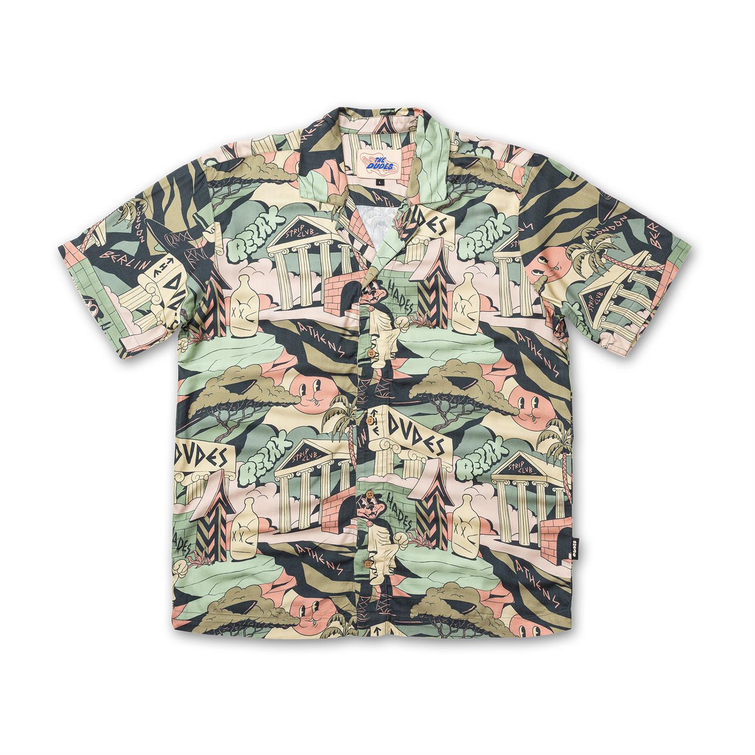 The Dudes Temple Hawaiian Shirt - Multicolor XXXL