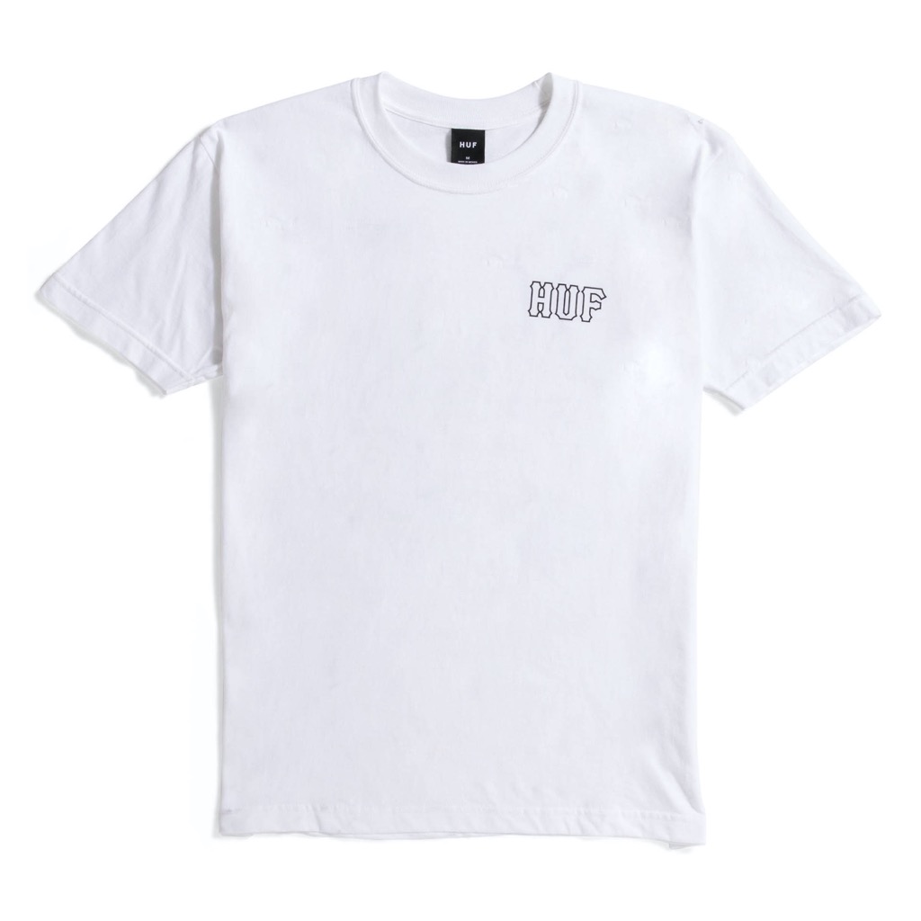 HUF Set H T-Shirt - white HUF Set H T-Shirt - white XXL