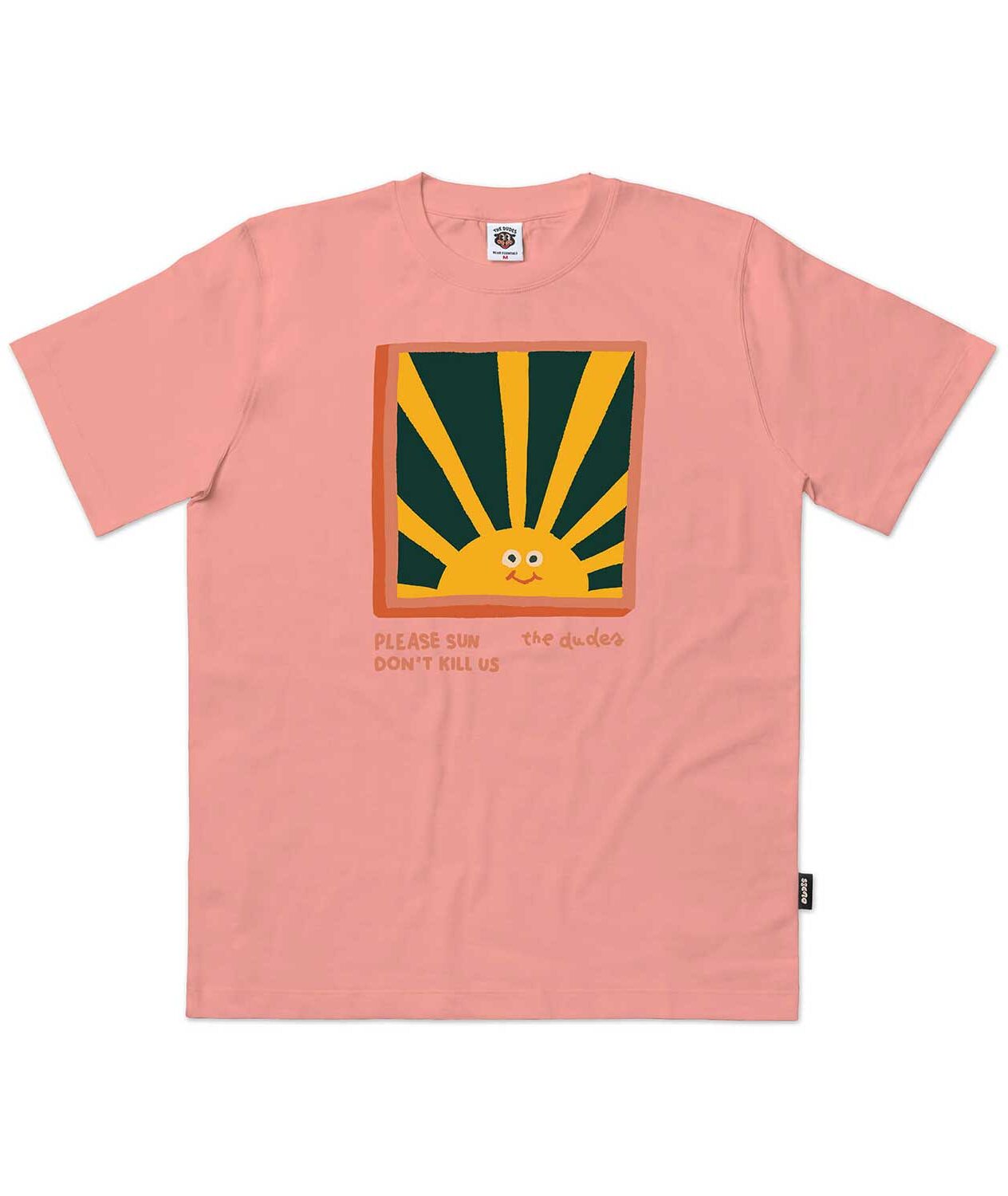 The Dudes Burning Dude Classic T-Shirt - canyon pink XXXL