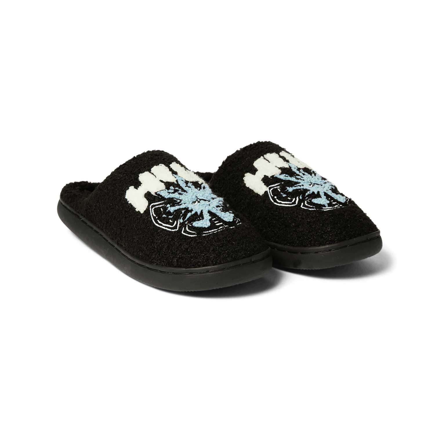 HUF Snow Angel Fuzzy Slipper - black HUF Snow Angel Fuzzy Slipper - black