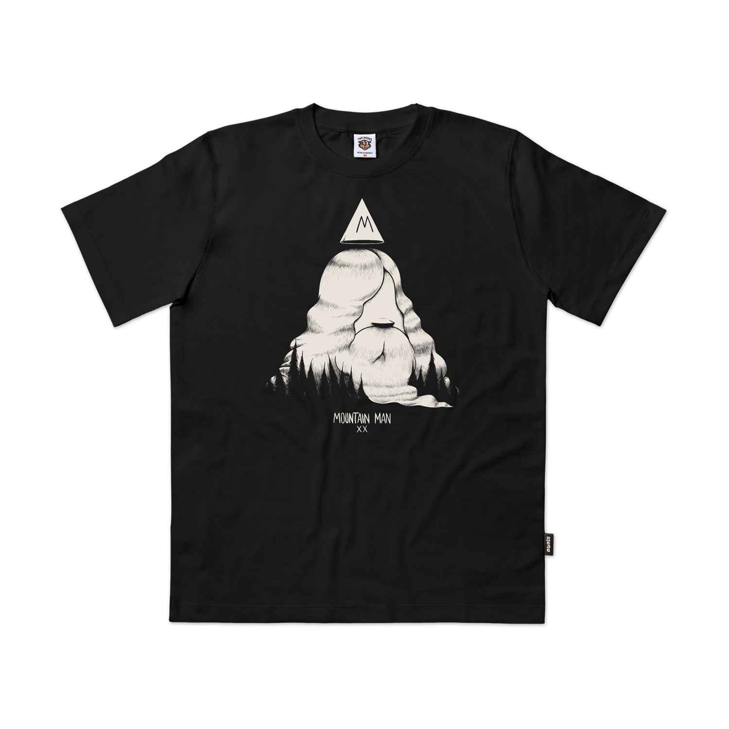The Dudes Mountain Man T-Shirt - black The Dudes Mountain Man T-Shirt - black XXXL