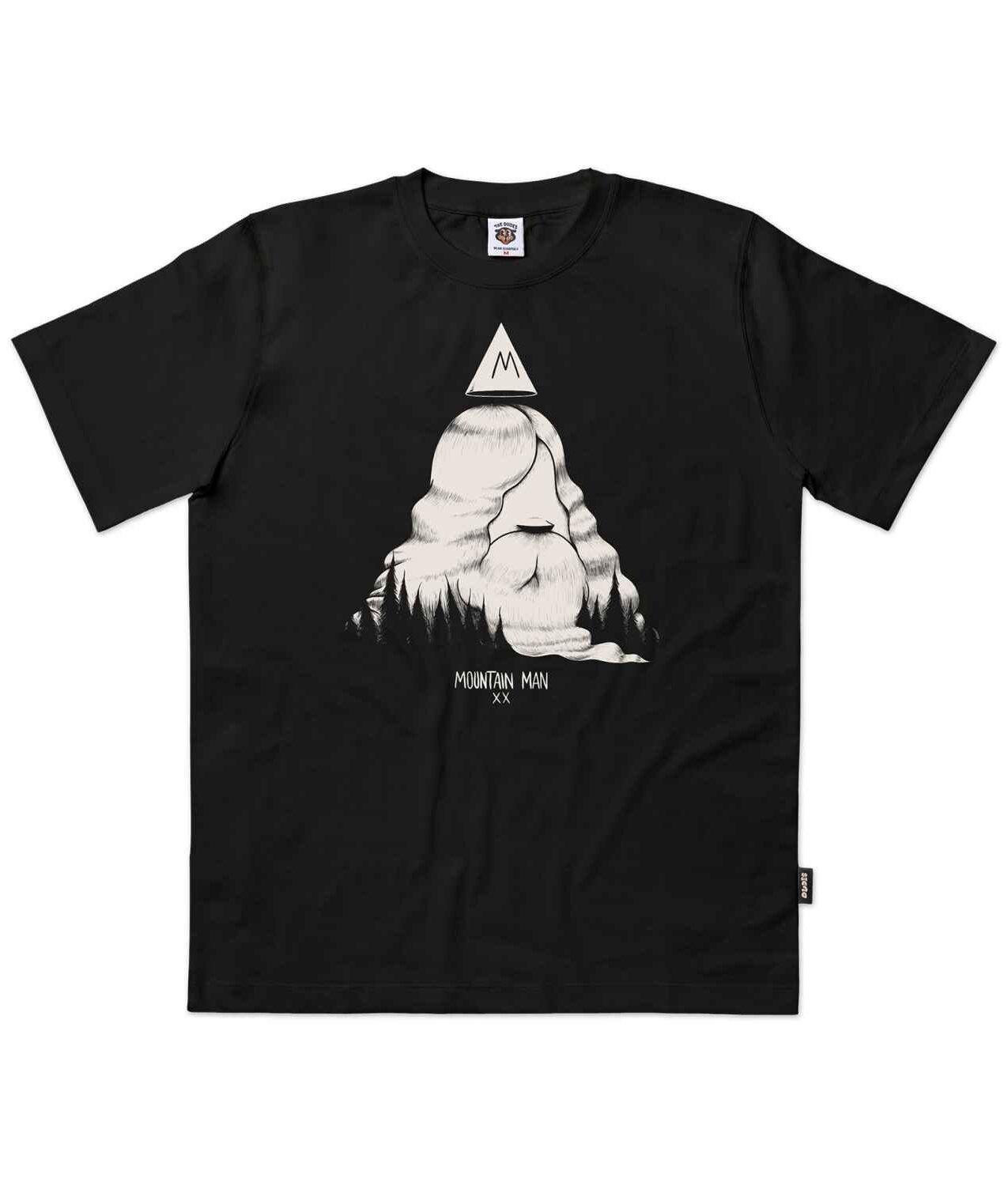 The Dudes Mountain Man T-Shirt - black The Dudes Mountain Man T-Shirt - black XXXL