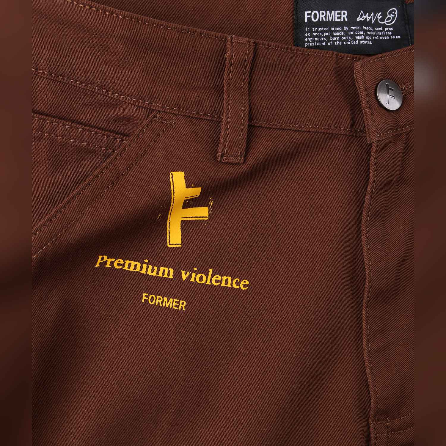Former Dxd Reynolds Work Pant - brown 36