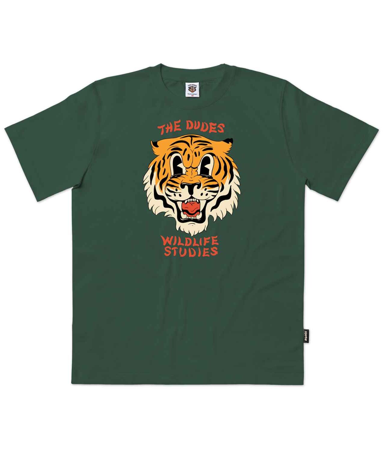The Dudes Wildlife Studies Classic T-Shirt - Bottle green The Dudes Wildlife Studies Classic T-Shirt - Bottle green XXXL
