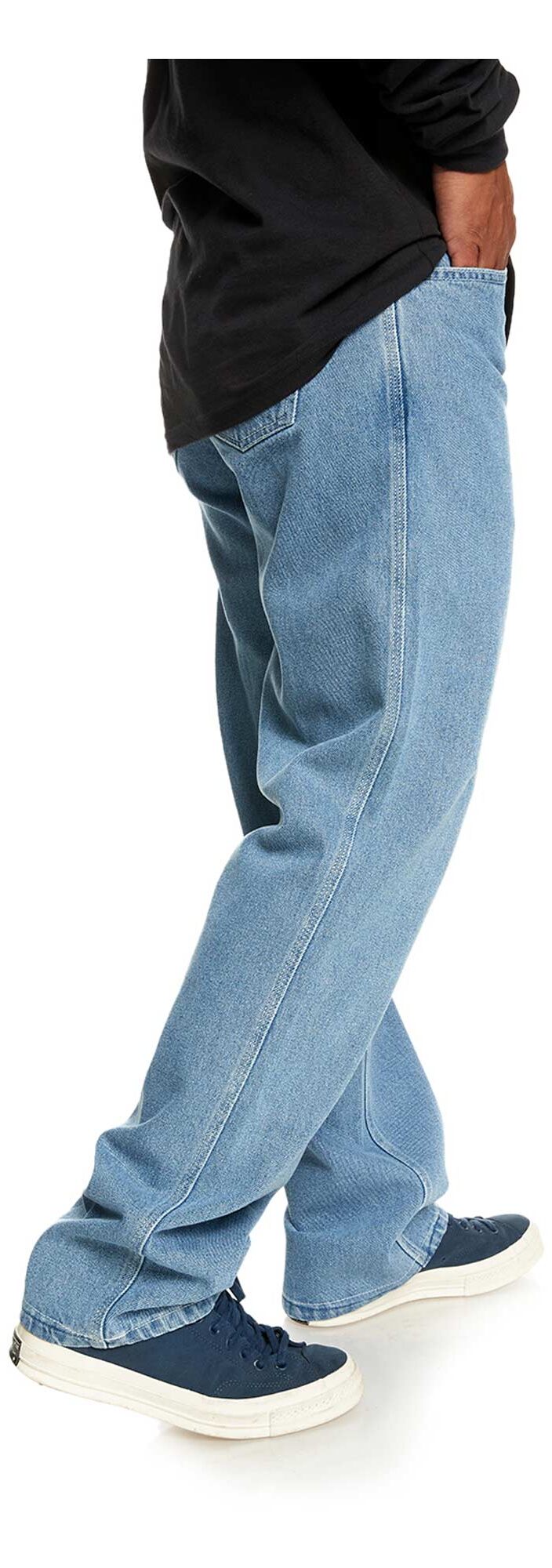 NNSNS Pant BIGFOOT, white denim 26/32