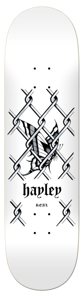 Real Skateboard Deck Hayley Outsider 8,25 Real Skateboard Deck Hayley Outsider 8,25