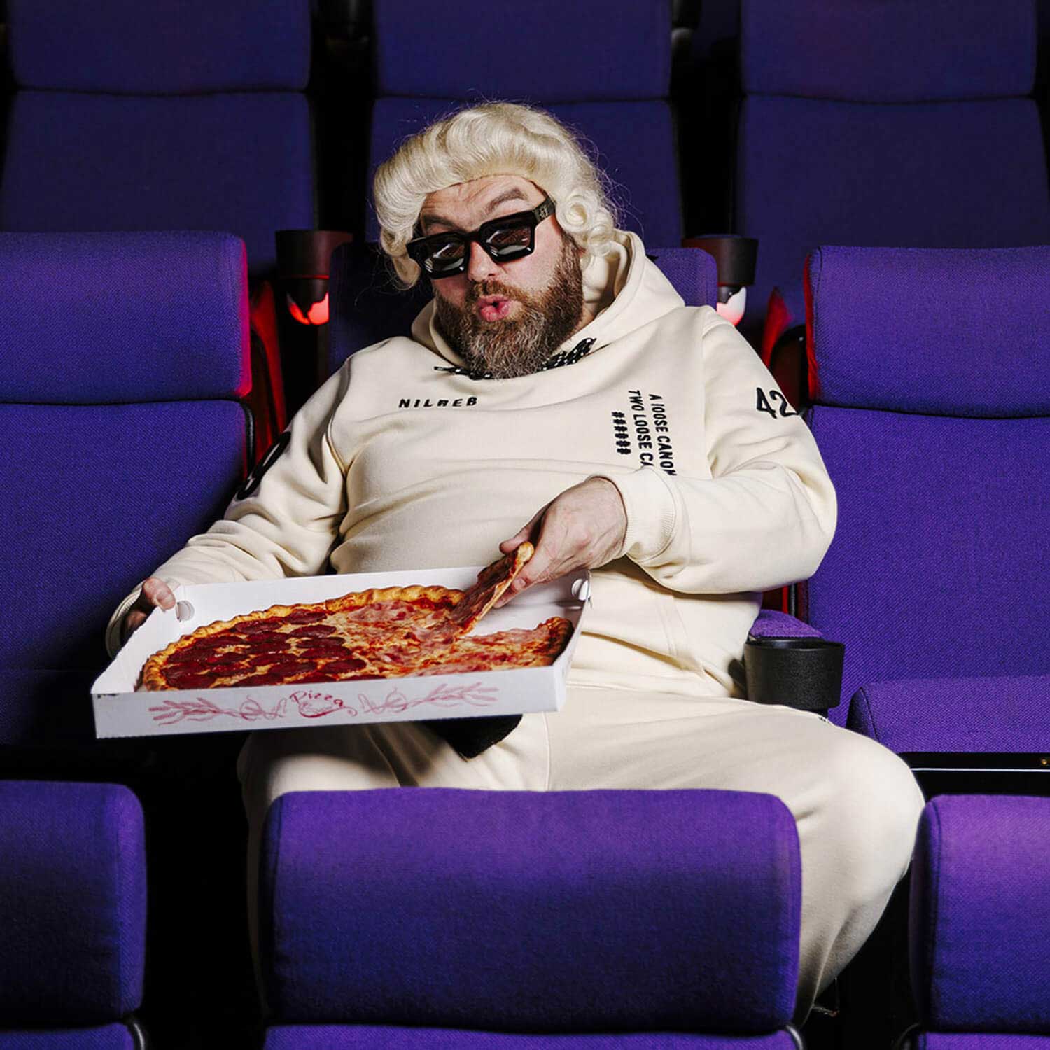 The Dudes Test Subject #1 Hoody - almond milk XXXL