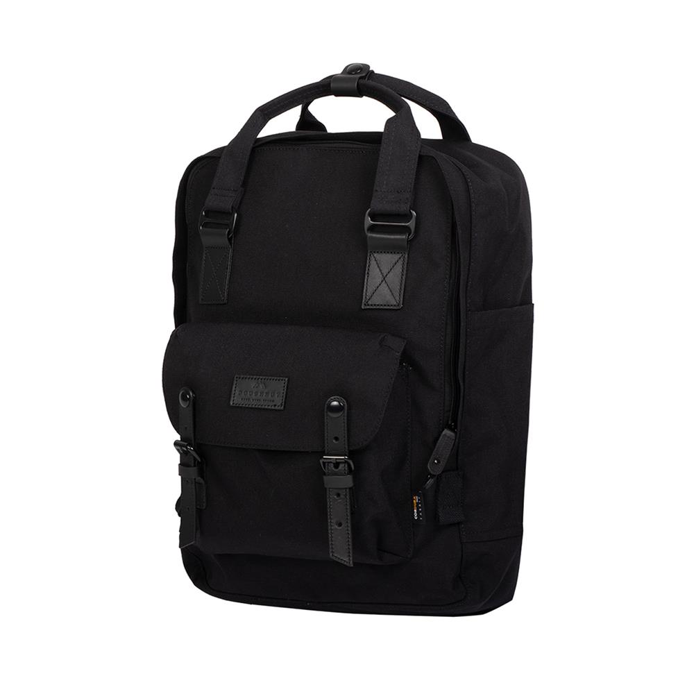 Doughnut Macaroon Large Cordura Rucksack - all black