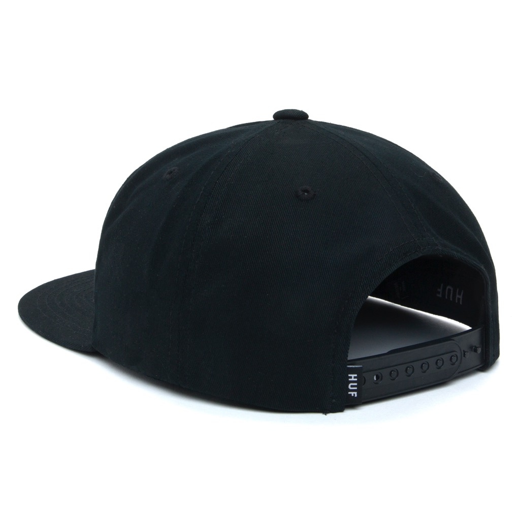 HUF Goodluck Snapback - black